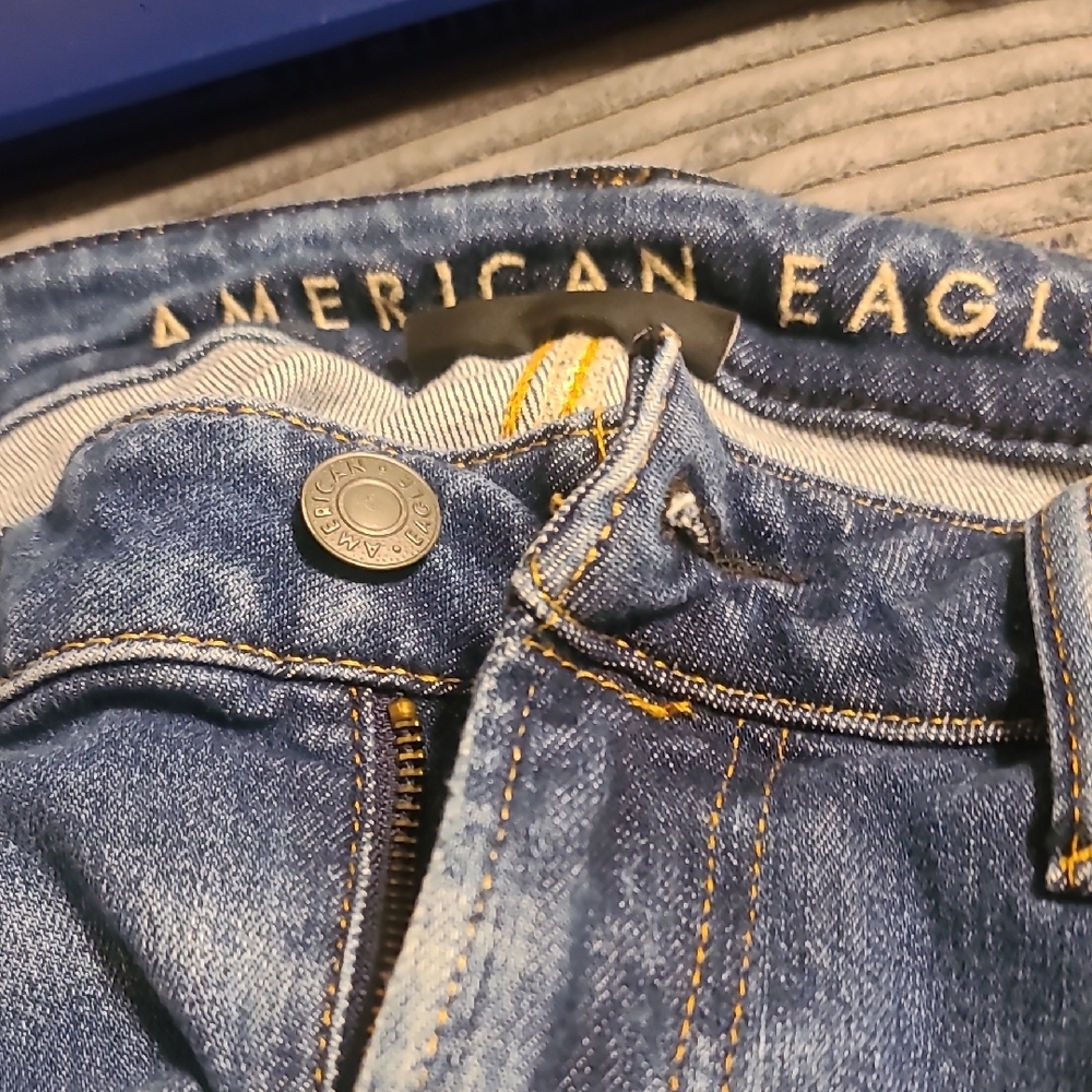 American Eagle Outfitters Blue Skinny Jeans